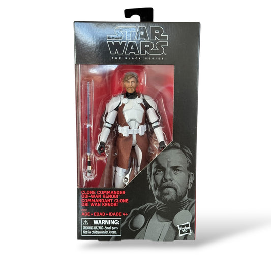 STAR WARS BLACK SERIES CLONE COMMANDER OBI-WAN KENOBI