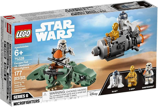 LEGO Star Wars: Escape Pod vs. Dewback Microfighters (75228)