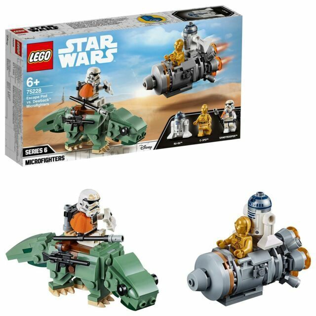 LEGO Star Wars: Escape Pod vs. Dewback Microfighters (75228)