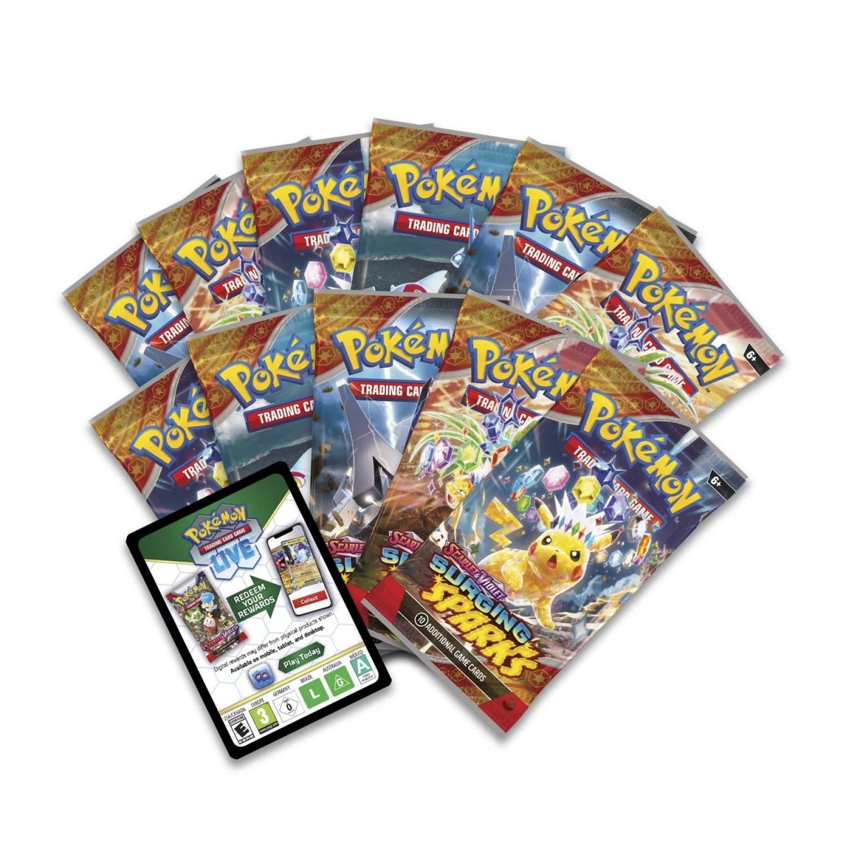 Pokemon Surging Sparks EliteTrainer Box